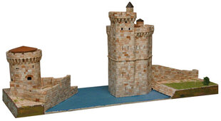 Mažų plytelių modeliavimo konstruktorius La Rochelle uosto bokštai (Prancūzija), Aedes 1267 kaina ir informacija | Konstruktoriai ir kaladėlės | pigu.lt