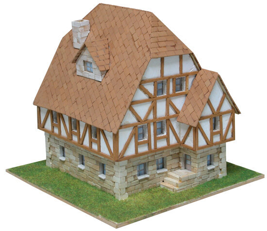Mažų plytelių modeliavimo konstruktorius Vokiškas namas, Aedes 1418 kaina ir informacija | Konstruktoriai ir kaladėlės | pigu.lt