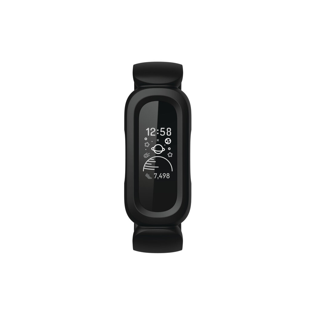 Fitbit Ace 3 Black/Sport Red цена и информация | Išmaniosios apyrankės (fitness tracker) | pigu.lt