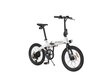 Elektrinis dviratis Himo Z20, baltas цена и информация | Elektriniai dviračiai | pigu.lt