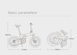 Elektrinis dviratis Himo Z20, baltas kaina ir informacija | Elektriniai dviračiai | pigu.lt