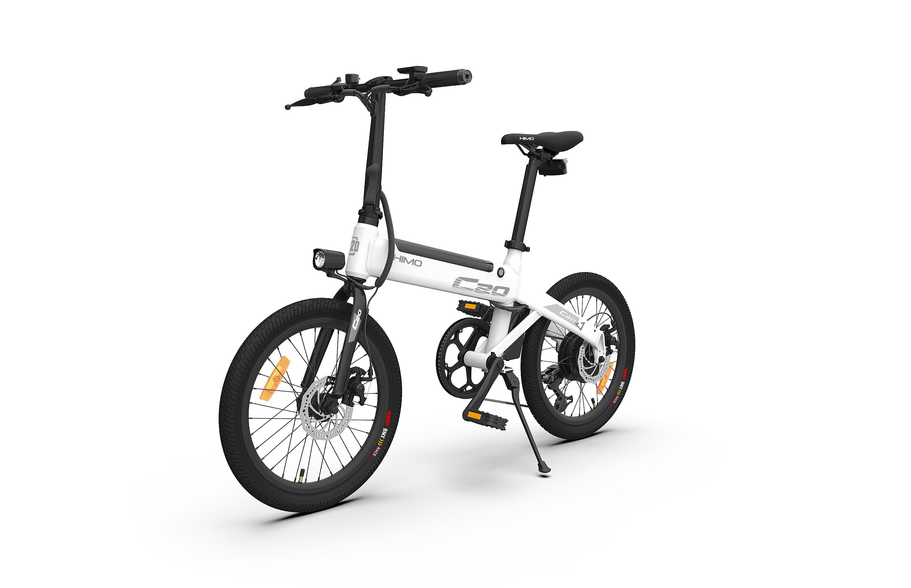 Elektrinis dviratis Himo C20 20", baltas kaina | pigu.lt