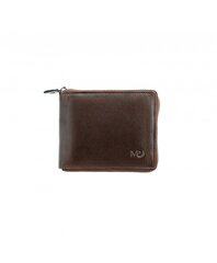 Мужской кожаный кошелек Marta Pointi, коричневый цена и информация | Мужские кошельки | pigu.lt