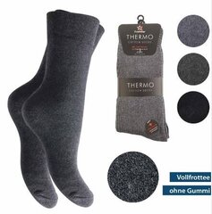 Мужские махровые термо носки Footstar 76647, черные цена и информация | Мужские носки | pigu.lt
