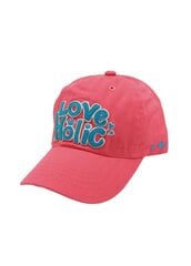 Kepurė su snapeliu vaikams be Snazzy Love Holic, raudona kaina ir informacija | Kepurės, šalikai berniukams | pigu.lt