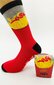 Kojinės vyrams French Fries Socks, Your the ketchup to my fries kaina ir informacija | Vyriškos kojinės | pigu.lt