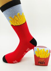 Kojinės vyrams French fries socks, Exercise? I thought you said extra fries! kaina ir informacija | apollo Apranga, avalynė, aksesuarai | pigu.lt