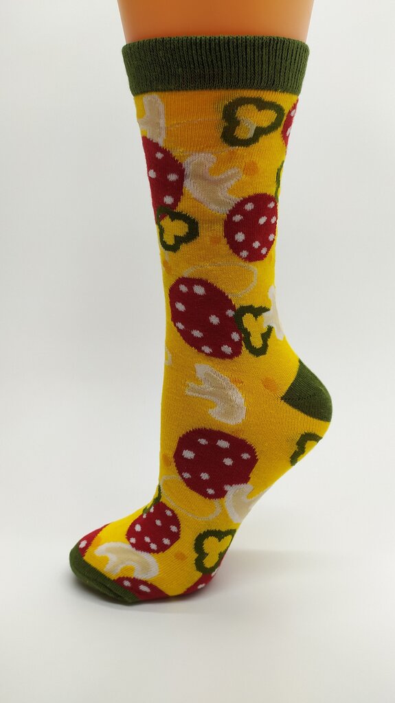 Unisex kojinės dovanų dėžutėje Pica socks, Papperoni kaina ir informacija | Vyriškos kojinės | pigu.lt