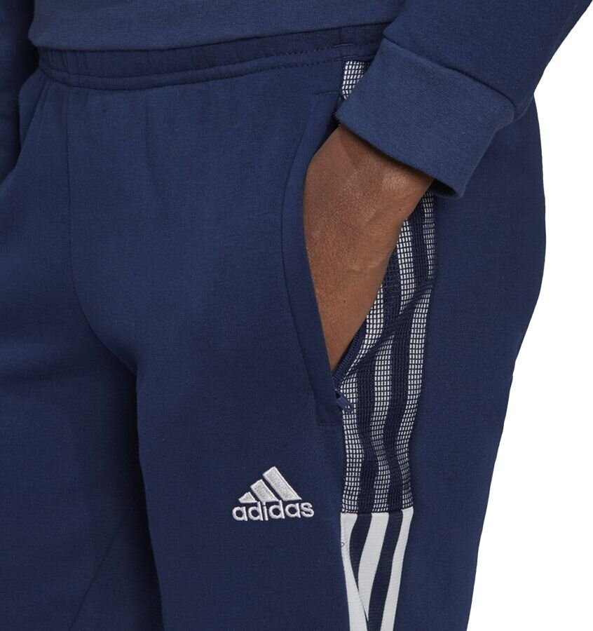 Kelnės moterims Adidas Tiro 21 Sweat Pants W GK9676, mėlynos цена и информация | Futbolo apranga ir kitos prekės | pigu.lt