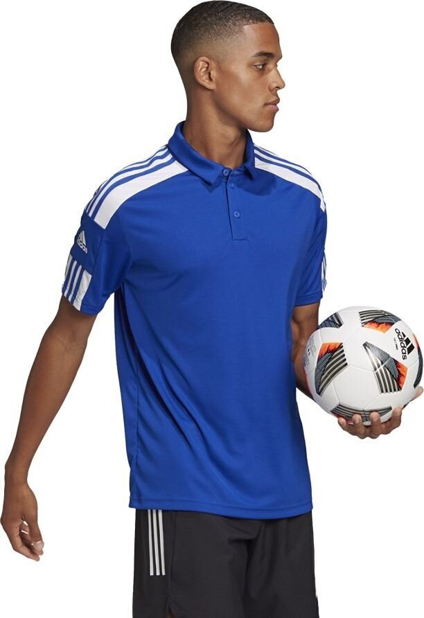 Futbolo marškinėliai Adidas, mėlyni цена и информация | Futbolo apranga ir kitos prekės | pigu.lt