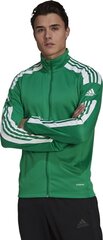 Vyriškas treniruočių megztinis Adidas Squadra 21 GP6462, žalias kaina ir informacija | Adidas teamwear Spоrto prekės | pigu.lt