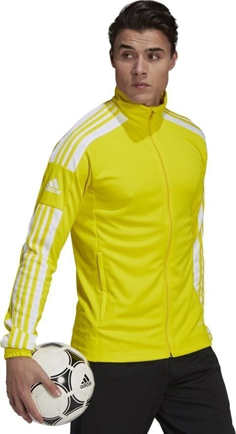 Marškinėliai vyrams Adidas, geltoni kaina ir informacija | Futbolo apranga ir kitos prekės | pigu.lt
