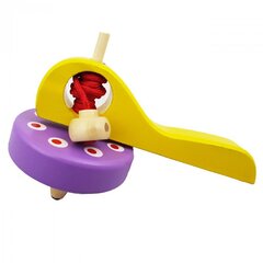 Medinis suktukas-vilkelis, geltonos ir violetinės spalvos kaina ir informacija | Žaislai berniukams | pigu.lt