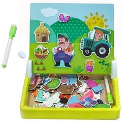 Dėžutė su magnetukais "Mano ūkis" kaina ir informacija | Lavinamieji žaislai | pigu.lt