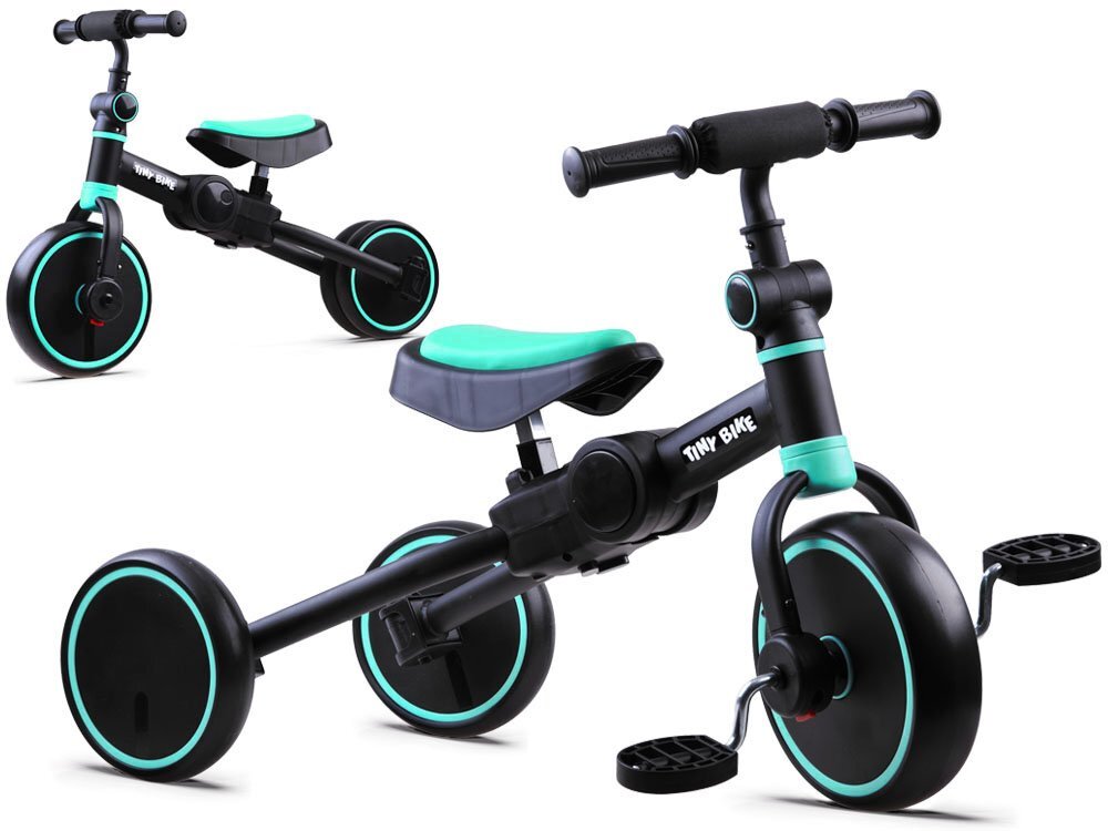 Трехколесный велосипед «Tiny Bike 3in1», синий цена | pigu.lt