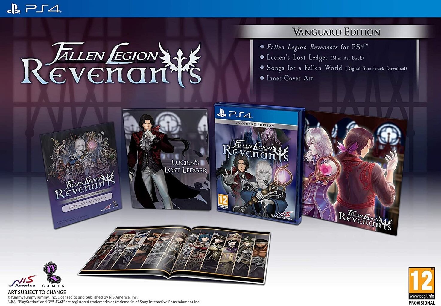 PS4 Fallen Legion: Revenants Vanguard Edition kaina ir informacija | Kompiuteriniai žaidimai | pigu.lt