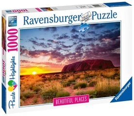Головоломка Ravensburger Ayers Rock Австралия, 1000 д. цена и информация | Пазлы | pigu.lt