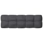 Sodo sofos pagalvėlė, pilka, 120x40x12 cm kaina ir informacija | Pagalvės, užvalkalai, apsaugos | pigu.lt