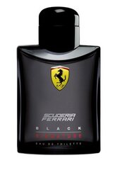 Tualetinis vanduo Scuderia Ferrari Black Signature EDT vyrams 125 ml kaina ir informacija | Kvepalai vyrams | pigu.lt
