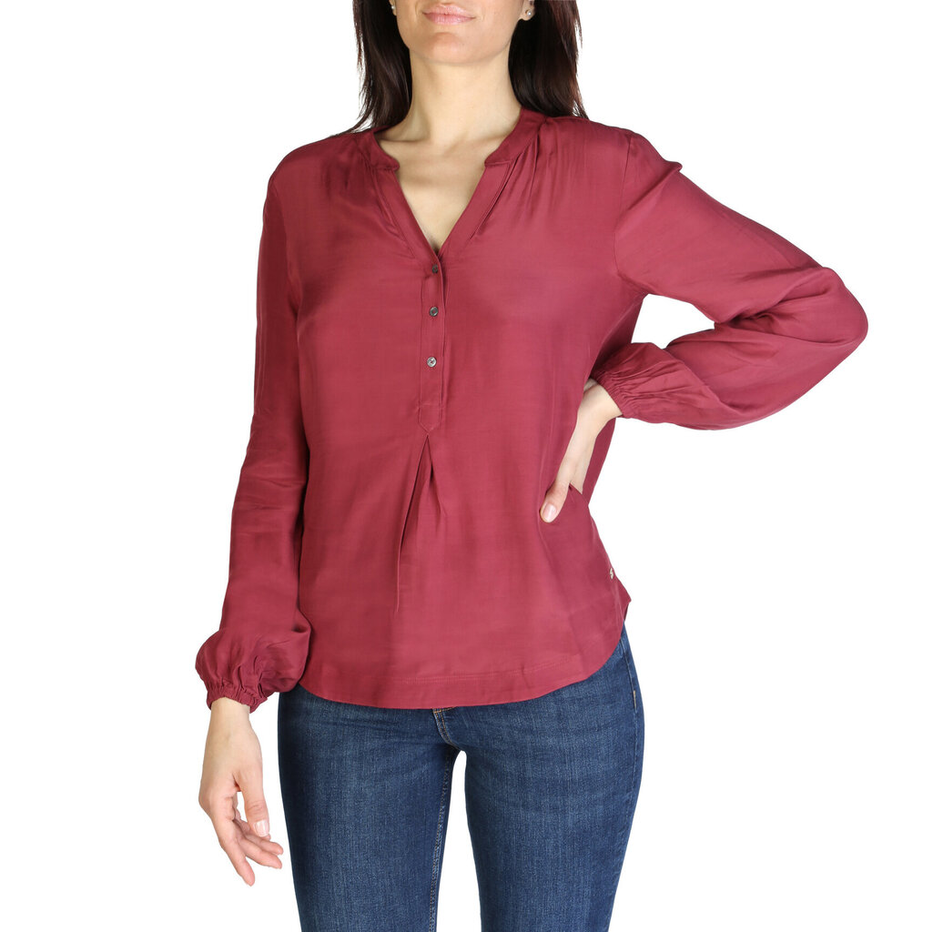 Marškiniai moterims Tommy Hilfiger XW0XW01170 kaina ir informacija | Palaidinės, marškiniai moterims | pigu.lt