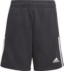 Шорты для мальчиков Adidas Tiro 21 Sweat Short Jr GM7343, черные, 128 см цена и информация | Футбольная форма и другие товары | pigu.lt