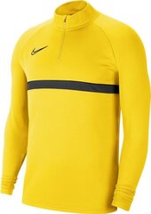 Джемпер Nike Academy 21 Dril Top M CW6110 719, желтый цена и информация | Футбольная форма и другие товары | pigu.lt