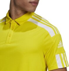 Marškinėliai Adidas Polo, geltoni kaina ir informacija | Futbolo apranga ir kitos prekės | pigu.lt