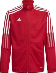 Džemperis vaikams Adidas Tiro 21, 176 cm, raudonas kaina ir informacija | Megztiniai, bluzonai, švarkai berniukams | pigu.lt