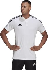 Футболка Adidas Tiro 21, белая цена и информация | Футбольная форма и другие товары | pigu.lt