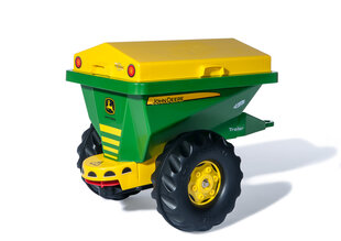 Priekaba pedaliniams traktoriams Rolly Toys rollyStreumax John Deere 125111 kaina ir informacija | Žaislai berniukams | pigu.lt