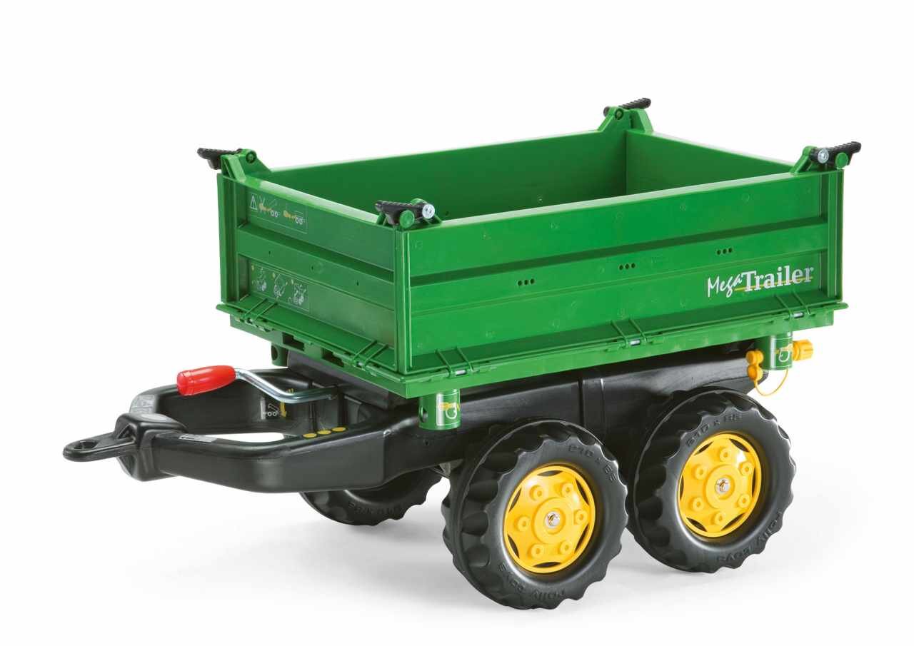 Vaikų traktorių priekaba Rolly Toys rollyMega Trailer, 3 m.+ kaina ir informacija | Žaislai berniukams | pigu.lt
