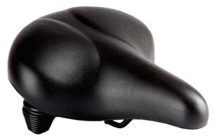 Велосипедное седло CITY SELLE SMP 6112 Foam, черное цена и информация | Седла для велосипедов и чехлы на сиденья | pigu.lt