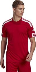 Vyriški marškinėliai trumpomis rankovėmis Adidas Squadra 21 Jersey GN5722, raudoni kaina ir informacija | Adidas teamwear Sportas, laisvalaikis, turizmas | pigu.lt