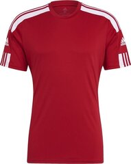 Vyriški marškinėliai trumpomis rankovėmis Adidas Squadra 21 Jersey GN5722, raudoni kaina ir informacija | Adidas teamwear Spоrto prekės | pigu.lt