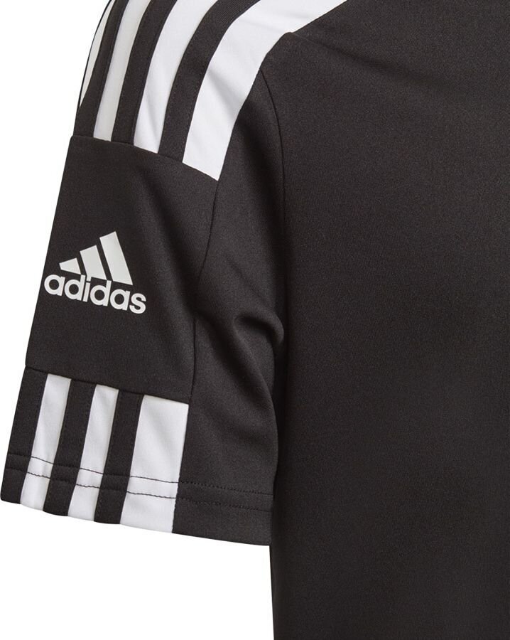 Marškinėliai vaikams Adidas Squadra 21 GN5739, juodi, 140 cm kaina ir informacija | Futbolo apranga ir kitos prekės | pigu.lt