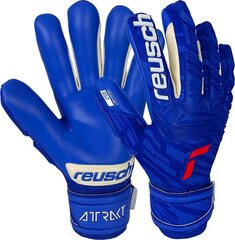 Вратарские перчатки Reusch Attrakt Freegel Gold M 51 70 135 4010, синие цена и информация | Тренировочные перчатки. Размер 5 | pigu.lt
