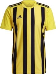 Marškinėliai Adidas STRIPED 21 JSY, geltoni, S kaina ir informacija | Futbolo apranga ir kitos prekės | pigu.lt