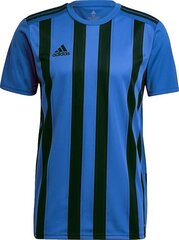 Marškinėliai Adidas STRIPED 21 JSY, mėlyni, S kaina ir informacija | Futbolo apranga ir kitos prekės | pigu.lt