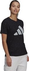 Marškinėliai moterims Adidas Czarny, juodi kaina ir informacija | Marškinėliai moterims | pigu.lt
