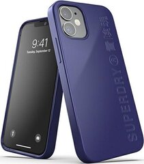 SuperDry Snap iPhone 12 mini Compostable granatowy|navy 42626 цена и информация | Чехлы для телефонов | pigu.lt