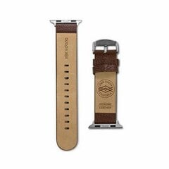 Pasek X-Doria Lux Apple Watch 42|45mm brązowy|brown 23819 цена и информация | Аксессуары для смарт-часов и браслетов | pigu.lt