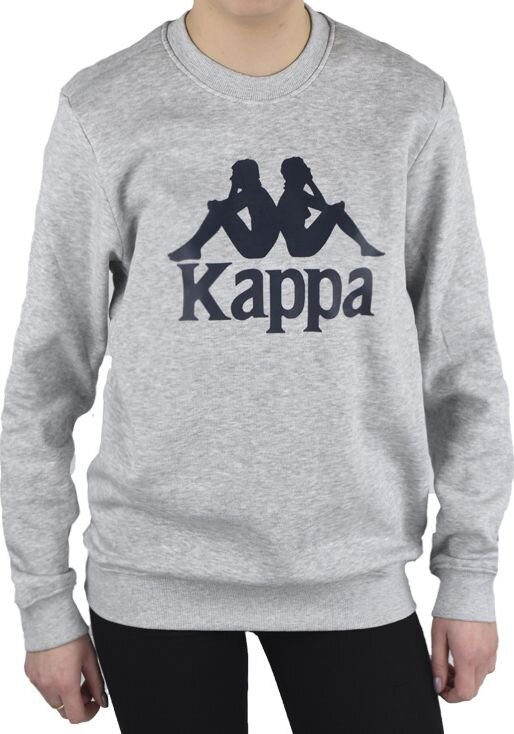 Džemperis berniukams Kappa Kappa Sertum Junior Sweatshirt 703797J154101M, pilkas цена и информация | Megztiniai, bluzonai, švarkai berniukams | pigu.lt