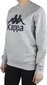 Džemperis berniukams Kappa Kappa Sertum Junior Sweatshirt 703797J154101M, pilkas цена и информация | Megztiniai, bluzonai, švarkai berniukams | pigu.lt