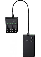 Зарядное устройство Green Cell VitalCharger 4 батареи AA 2000 мАч цена и информация | Зарядные устройства для фотоаппаратов | pigu.lt