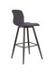 Modernus baro kėdžių komplektas Sarah, pilkas kaina ir informacija | Virtuvės ir valgomojo kėdės | pigu.lt