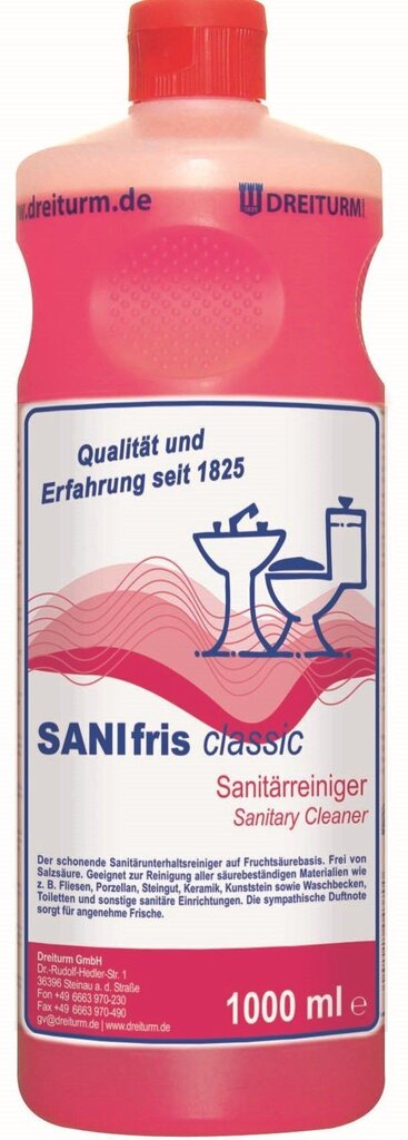 Dreiturm Sanifris sanitarinis valiklis, 1 l kaina ir informacija | Valikliai | pigu.lt