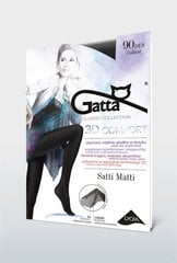 Женские колготки Satti Matti, Gatta, 90 DEN, Nero цена и информация | Колготки | pigu.lt