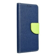 Kabura Fancy Book Samsung Galaxy A12, salotinė-mėlyna kaina ir informacija | Telefono dėklai | pigu.lt