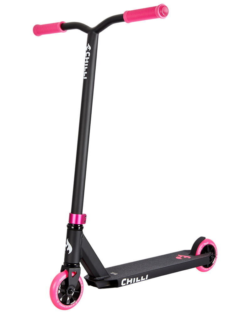 Paspirtukas Chilli Pro Base Black/pink kaina ir informacija | Paspirtukai | pigu.lt