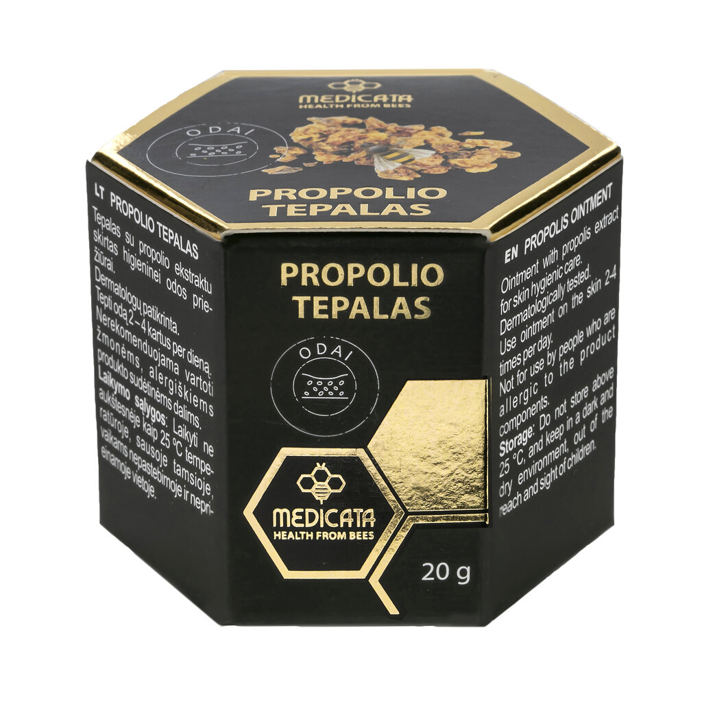 Propolio tepalas, 20 g цена и информация | Balzamai, tepalai | pigu.lt